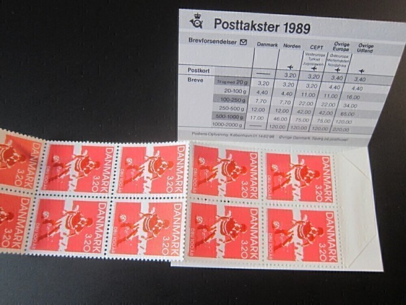 Denmark 1989 Sc 866 Booklet MNH
