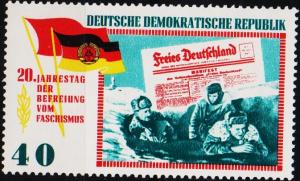 Germany(DDR). 1965 40pf  S.G.E825 Unmounted Mint