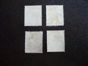 Stamps - Tanganyika - Scott# 12-15 - Used Part Set of 4 Stamps