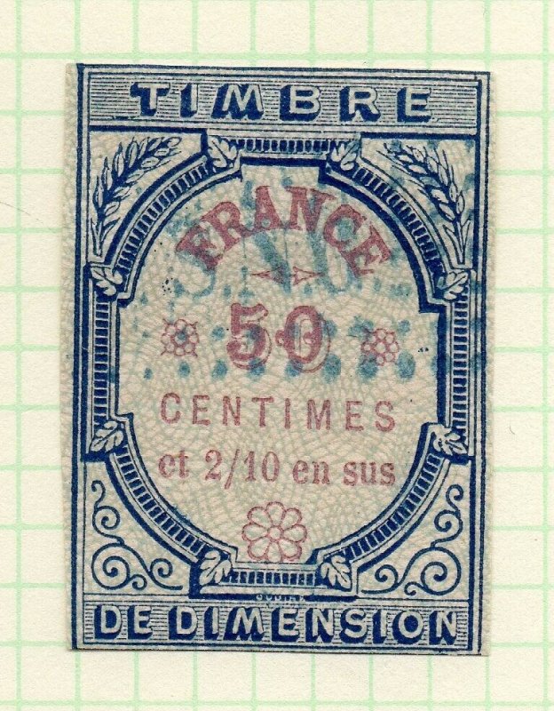 France 1872 Early Issue Fine Used 50c. NW-93288