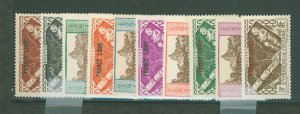 French Polynesia #126-135  Single (Complete Set)