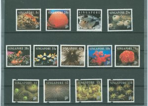 Singapore #674-684A Mint (NH) Single (Complete Set) (Fauna)