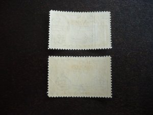 Stamps - Cayman Islands - Scott# 86, 89 - Mint Hinged Part Set of 2 Stamps