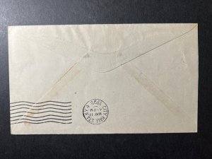 1925 USS Los Angeles Zeppelin Airship Puerto Rico Cover Mayaguez to NY USA