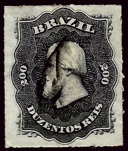 Brazil SC#66 Used F-VF hr SCV$9.25...Brazil is Hot!!