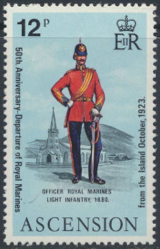Ascension   SC# 175    MNH  Royal Marines    see details & scans