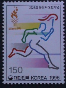 ​KOREA 1996- SC# 1882 OLYMPIC GAMES- ATLANTA'96 USA -MINT VERY FINE