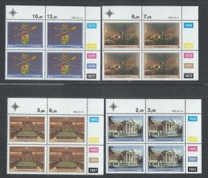 SOUTH AFRICA SC# 652-5 CONTROL B/4 VF/MNH 1985