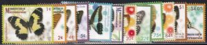 US 702-13 Trust Territories Micronesia NH VF Butterflies 1-cent-$4.05