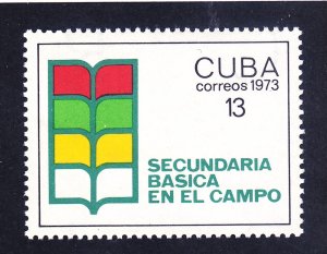 Cuba 1803 MNH 1973 School Education Improvement Issue VF