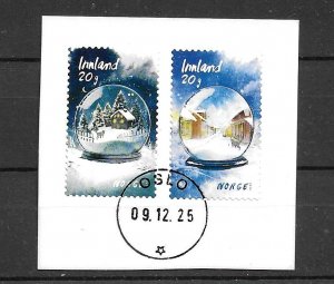NORWAY - 2025 - CHRISTMAS - Used - Unstucked -