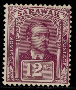 SARAWAK EDVII SG56, 12c purple, M MINT. Cat £26.