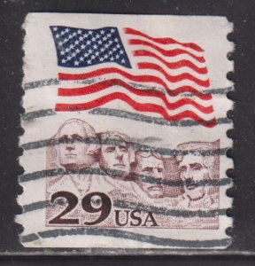 United States 2523 Mt. Rushmore, SD Coil 1991