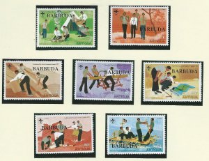 Barbuda  mnh  SC 290-296