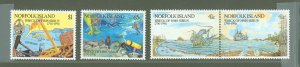 Norfolk Island #472A-474  Single (Complete Set)