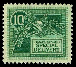 US.# E7 .10c Special Delivery Issue of 1908 - OGH - XF - CV$82.50 (ESP#0549)