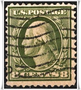SC#337 8¢ Washington (1908) Used