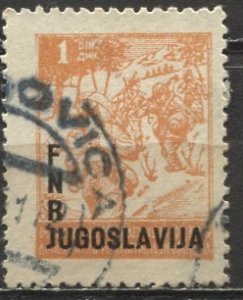 Yugoslavia; 1950; Sc. # 286; Used Single Stamp