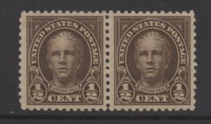 Scott#  551  unused  MNH   OG  pair