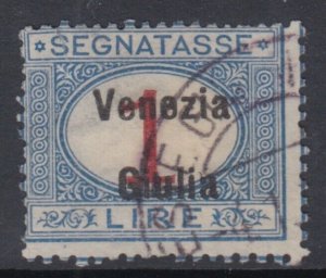 Italy 1918 - Venezia Giulia - Sassone Tax n.7  cv 1680$