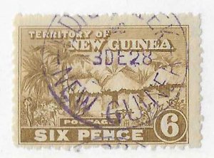 New Guinea Sc #7b 6p olive bister shade 'Edie Creek' CDS