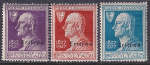 Eritrea 1927 Sc 102-4 set MH*