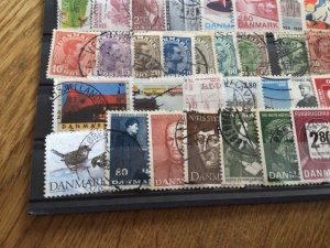 Denmark mounted mint or used stamps  A12364