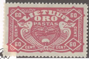 Lithuania, Scott #C34, MH