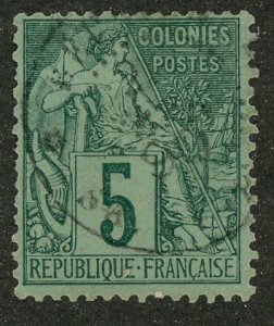 French Colonies 49 Used