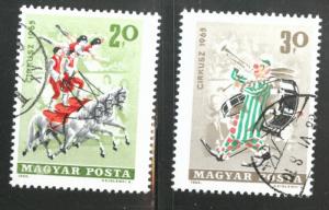 Hungary Scott 1684-1685 stamps