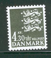 DENMARK 716 MNH STATE SEAL