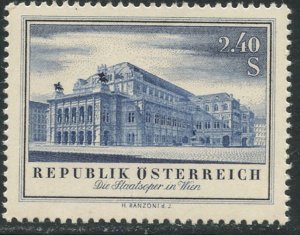 AUSTRIA Sc#607 1955 Vienna Opera House Re-Opening OG Mint NH