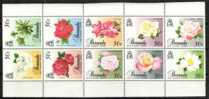 Bermuda Stamp 566-575  - Roses