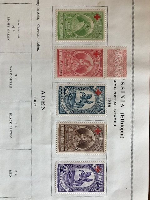 Abyssinia - See 3 Scans - Before 1941