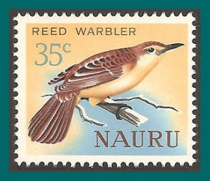 Nauru 1966 Reed Warbler Bird, 35c MNH #69,SG77