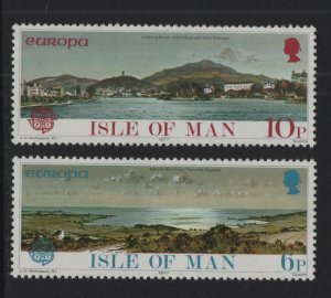 Isle of Man  #99-100  MNH 1977  Europa