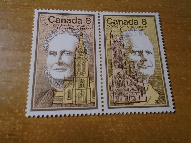 Canada #  662i-663i  F   paper  MNH