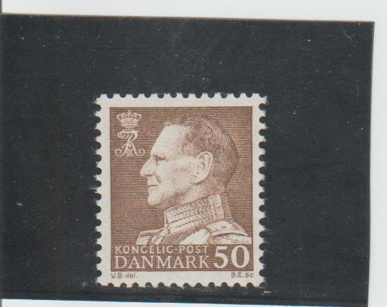 Denmark  Scott#  438  MNH  (1967 King Frederik IX)