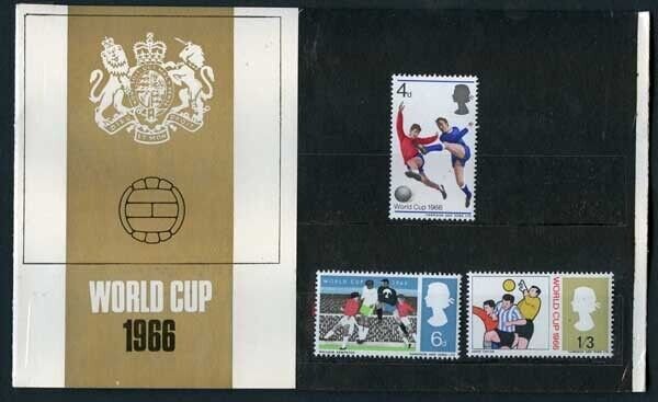 SG693-5 1966 World Cup Presentation Pack