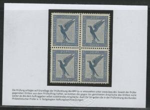 Germany Reich Scott # C30, mint nh, b/4, exp. opinion