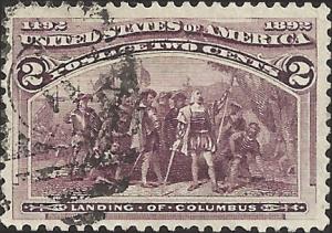 # 231 BROWN VIOLET USED LANDING OF COLUMBUS SCV-0.30