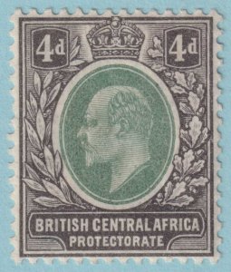 BRITISH CENTRAL AFRICA 62  MINT HINGED OG * NO FAULTS VERY FINE! - RPA