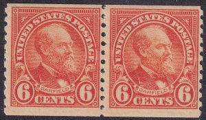 #723 Mint LH, Fine+, Pair (CV $11 - ID29229) - Joseph Luft