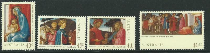 AUSTRALIA SG1487/90 1994 CHRISTMAS MNH