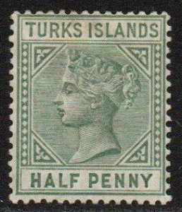 Turks Islands Sc #51 Mint Hinged