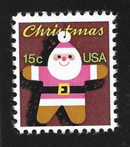 SC# 1800 - (15c) -  Santa Christmas Tree ornament, MNH Single