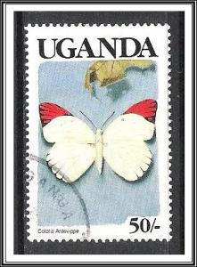 Uganda #708 Butterflies Used