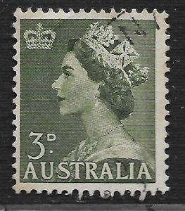 Australia #257 3p Queen Elizabeth II