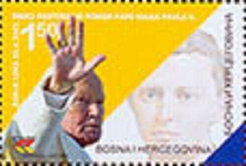 Serbian Rep. (B&H) / 2003 - Visit of Pope John Paul II (II), MNH 