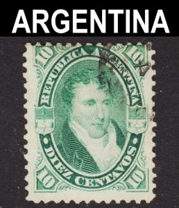 Argentina Scott 18A Fine used.